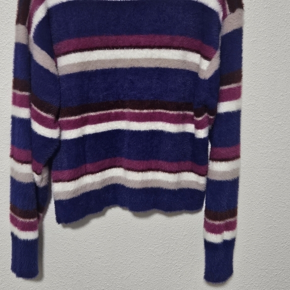 NWT Splendid eyelash style striped sweater size medium - Picture 13 of 14